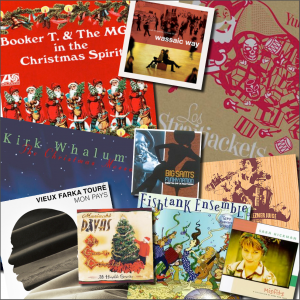 Levitt artists 2013 Holiday playlist album covers