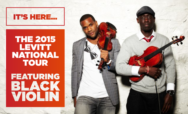 The 2015 Levitt National Tour ft. Black Violin is here!