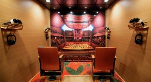 Inside the VAN Beethoven truck. Photo courtesy of the LA Phil.