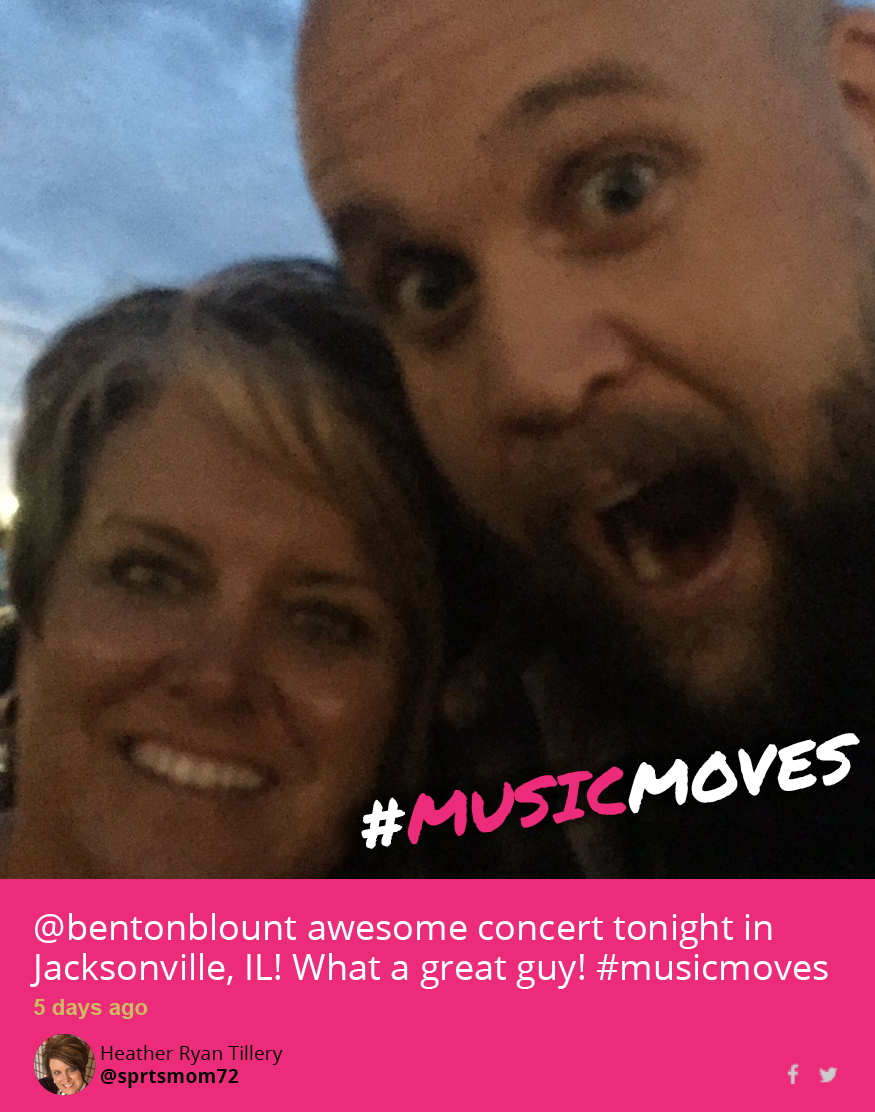 #musicmoves Benton
